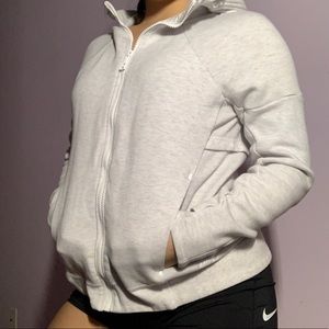 white nike jacket